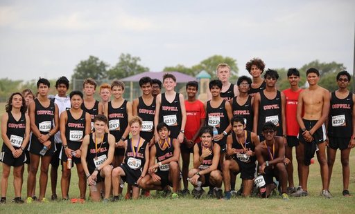 JV Boys Team 1st place at Falcon Fast