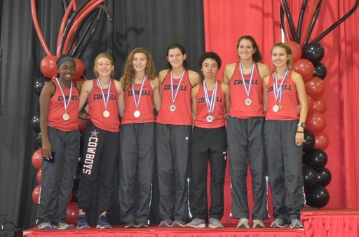 Coppell 2019 Girl's Team at Region Championship