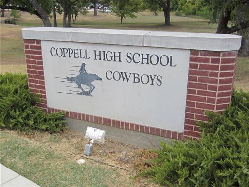 Coppell High School Sign.jpg