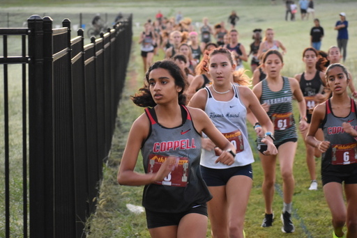 Saanvi led Coppell with 16th place Finish